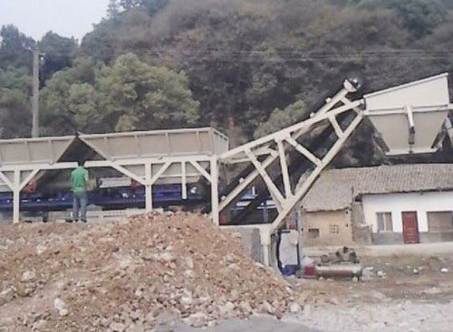 高性能穩(wěn)定土拌合站，道路工程好伙伴
